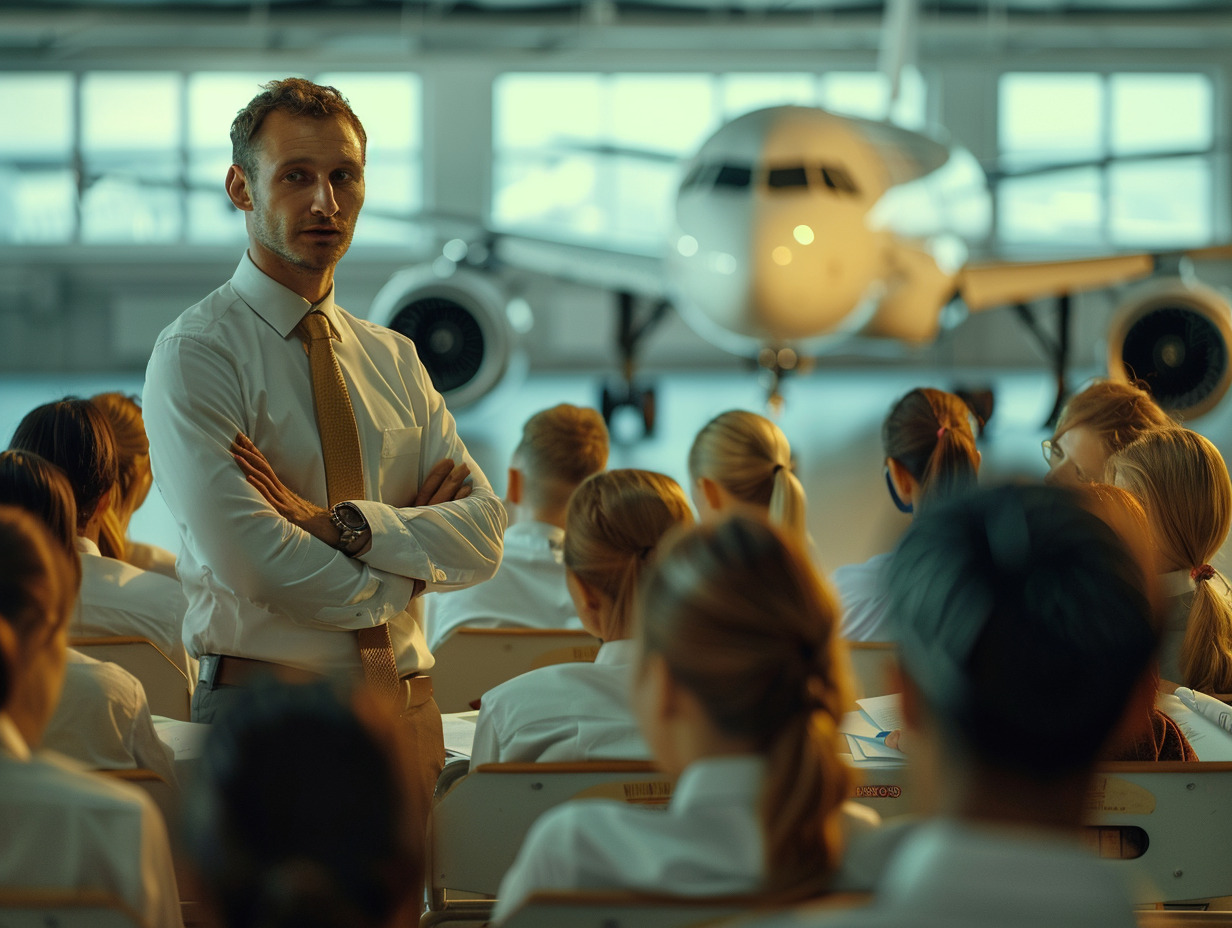 formation hôtesse de l air/steward : parcours et astuces pour réussir - avion  étudiant